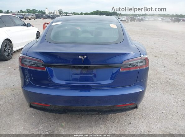 5YJSA1E53MF438986 2021 TESLA MODEL S Blue 