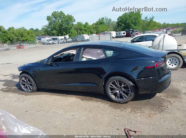 5YJSA1E53NF490913 2022 TESLA MODEL S Черный Панорамный вид салона 360°