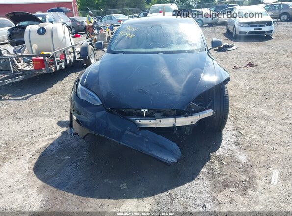 5YJSA1E53NF490913 2022 TESLA MODEL S Черный Вид щитка приборов