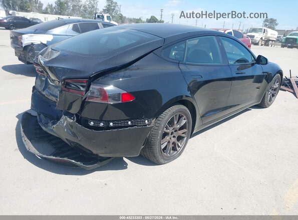 5YJSA1E54NF459010 2022 TESLA MODEL S Black Trasero derecho