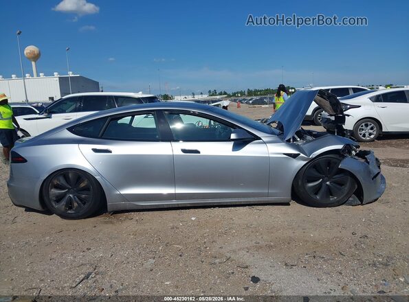 5YJSA1E54RF542877 2024 TESLA MODEL S Gray Vista interior de 360 grados