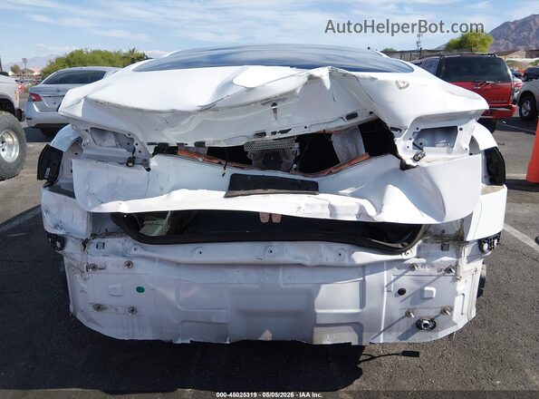 5YJSA1E57NF474875 2022 TESLA MODEL S White წინა ხედი