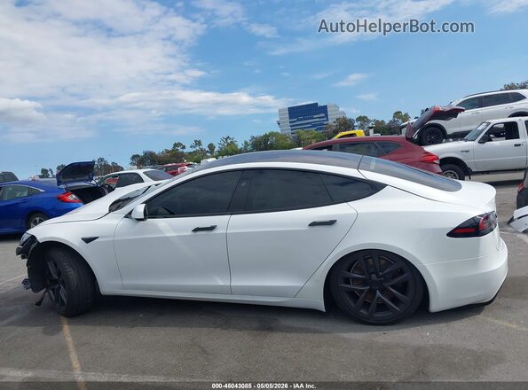 5YJSA1E58PF522645 2023 TESLA MODEL S White 