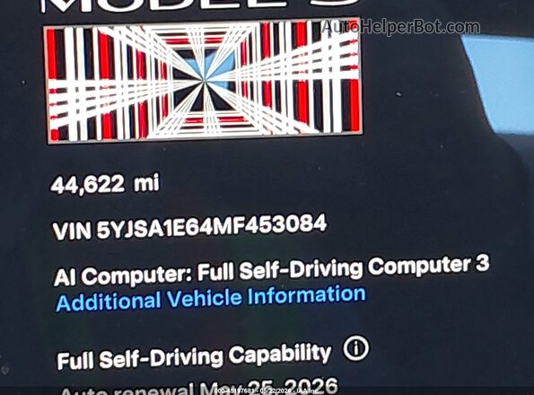 5YJSA1E64MF453084 2021 TESLA MODEL S Blue სალონის 360-გრადუსიანი ხედი