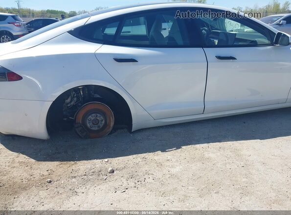 5YJSA1E68MF438295 2021 TESLA MODEL S White Front view