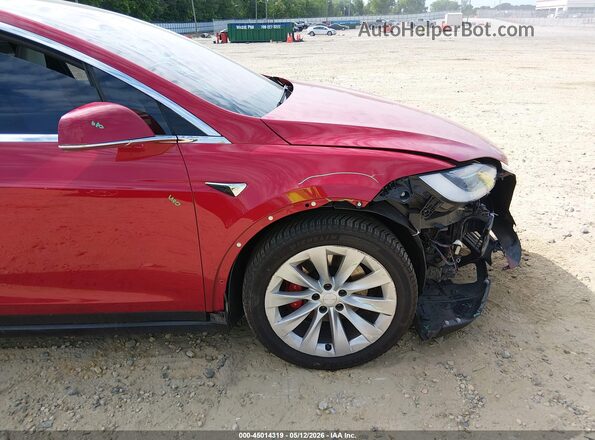 5YJXCAE29KF149873 2019 TESLA MODEL X Burgundy 