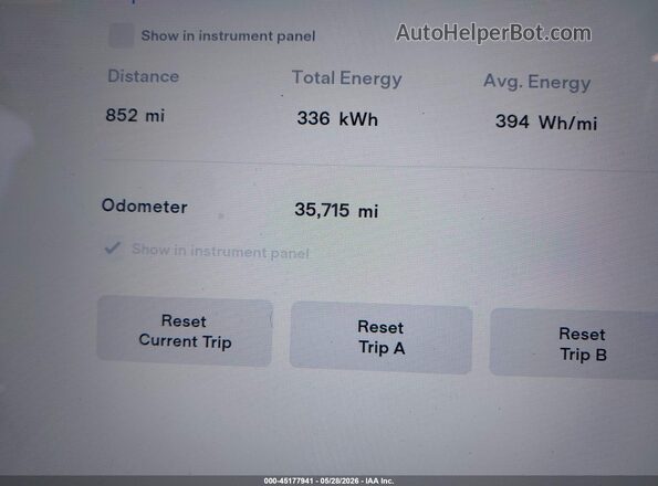 5YJXCBE20HF069960 2017 TESLA MODEL X Black 360 interior view