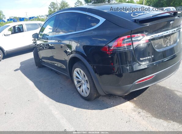 5YJXCBE20HF069960 2017 TESLA MODEL X Black Rear left