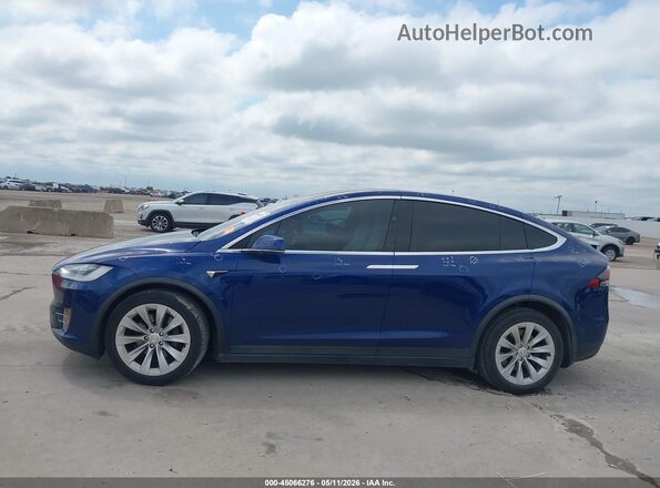 5YJXCBE20MF323340 2021 TESLA MODEL X Blue 