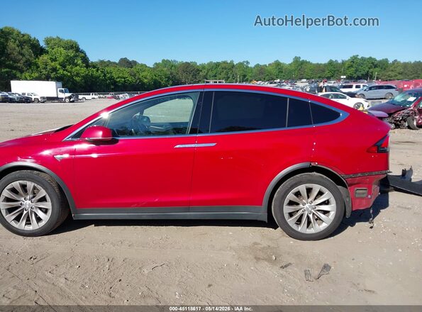 5YJXCBE22GF012397 2016 TESLA MODEL X Red Vista interior de 360 grados