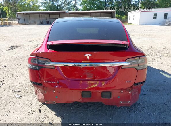5YJXCBE22GF012397 2016 TESLA MODEL X Red 