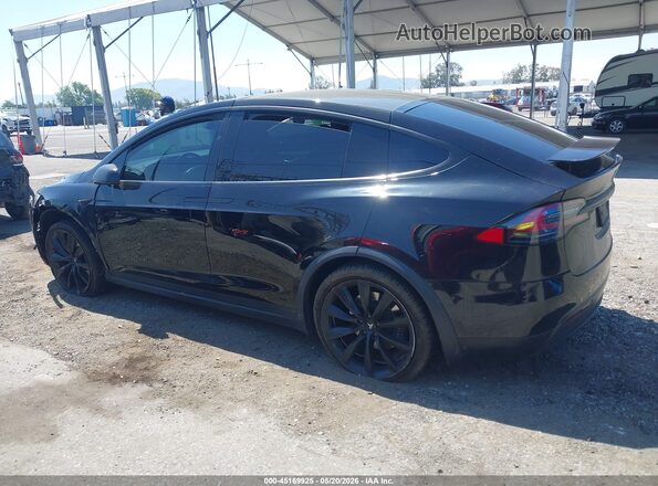 5YJXCBE24HF077298 2017 TESLA MODEL X Black Սալոնի հետևի տեսք