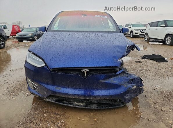 5YJXCBE26GF012001 2016 TESLA MODEL Blue Вид спереду