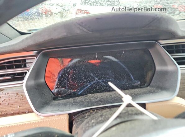 5YJXCBE26GF012001 2016 TESLA MODEL Blue Вид щитка приладів