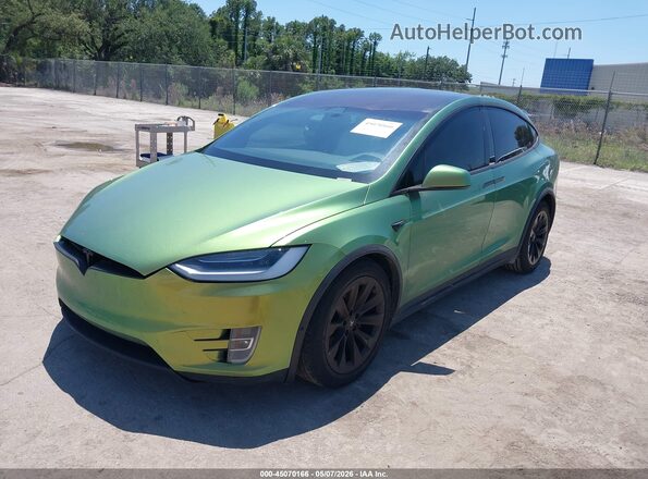 5YJXCBE28LF243430 2020 TESLA MODEL X Green 
