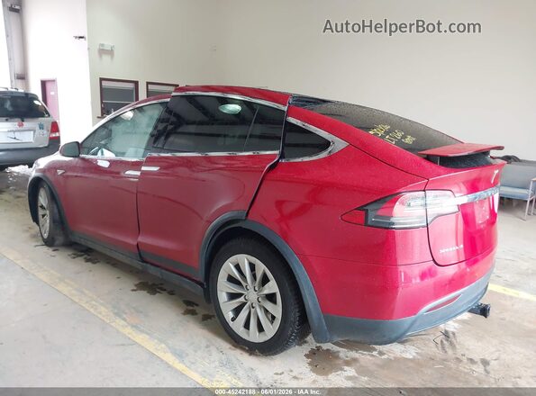 5YJXCBE29GF011991 2016 TESLA MODEL X Red 