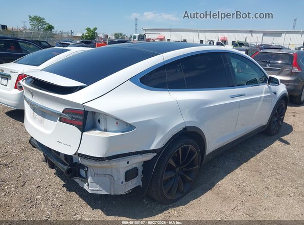 5YJXCBE2XMF323703 2021 TESLA MODEL X White Tył prawy