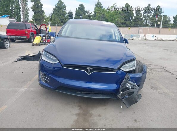 5YJXCBE44GF006750 2016 TESLA MODEL X Blue 