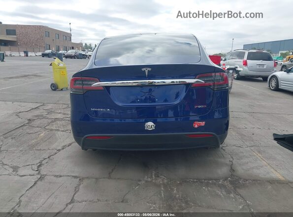 5YJXCBE44GF006750 2016 TESLA MODEL X Blue 