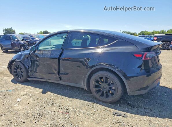 5YJYGAEE3MF214691 2021 TESLA MODEL Black Trasero izquierdo