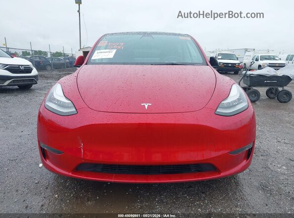 5YJYGAEE4MF155375 2021 TESLA MODEL Y Red წინა ხედი