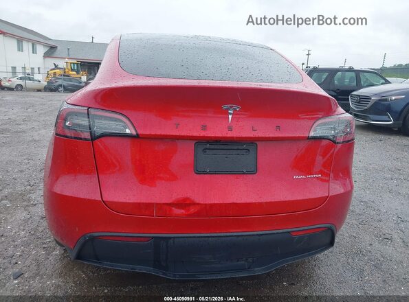 5YJYGAEE4MF155375 2021 TESLA MODEL Y Red 