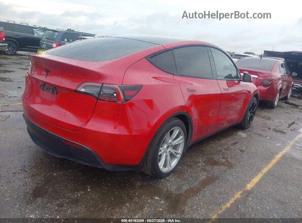 5YJYGAEE6MF201417 2021 TESLA MODEL Y Red Rear right
