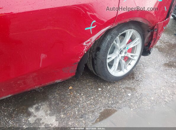 5YJYGAEE6MF201417 2021 TESLA MODEL Y Red Front view