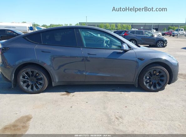 5YJYGAEE9MF293946 2021 TESLA MODEL Y Серый Вид задней части салона