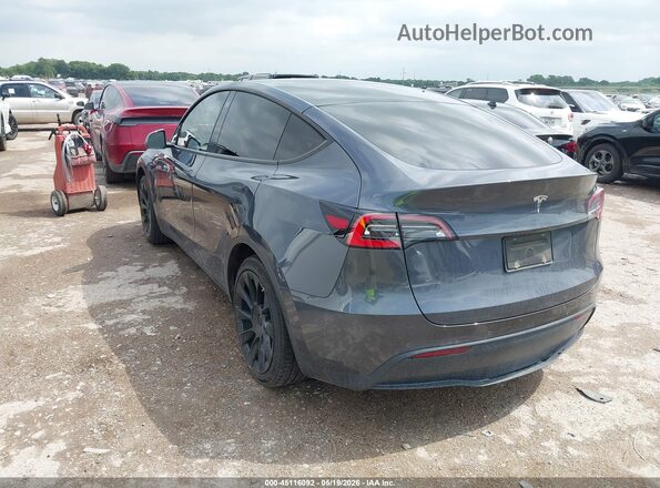 5YJYGDED6MF123312 2021 TESLA MODEL Y Серебряный Задняя левая четверть
