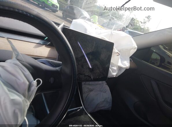 5YJYGDED8MF118242 2021 TESLA MODEL Y Синий Вид задних сидений