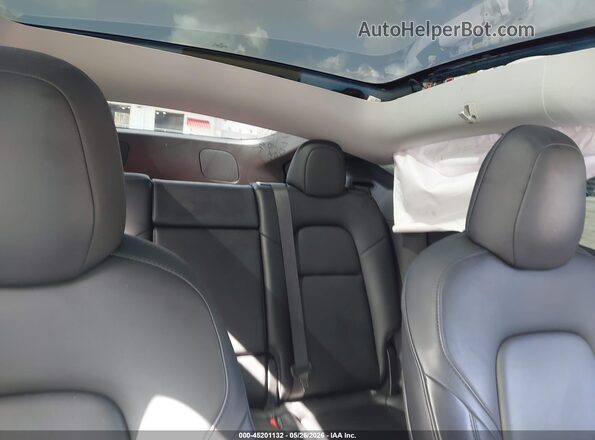 5YJYGDED8MF118242 2021 TESLA MODEL Y Синий Вид наклейки с VIN-кодом