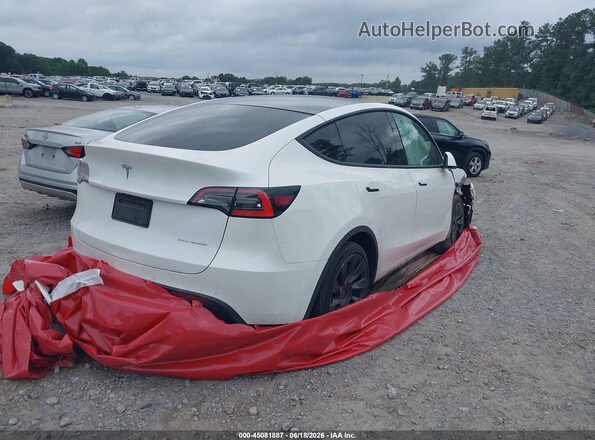 5YJYGDEE0MF068395 2021 TESLA MODEL Y White Հետևի աջ