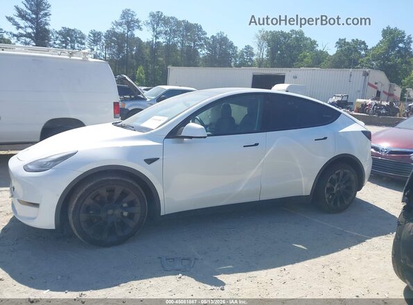5YJYGDEE0MF068395 2021 TESLA MODEL Y White Սալոնի հետևի տեսք