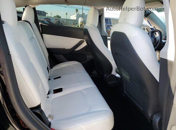 5YJYGDEE0MF093071 2021 TESLA MODEL Black Հետևի նստատեղերի տեսք