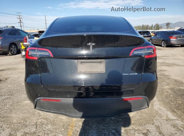5YJYGDEE0MF093071 2021 TESLA MODEL Black Հետևի տեսք