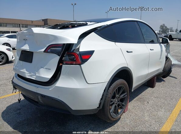 5YJYGDEE0MF306343 2021 TESLA MODEL Y White Tył prawy