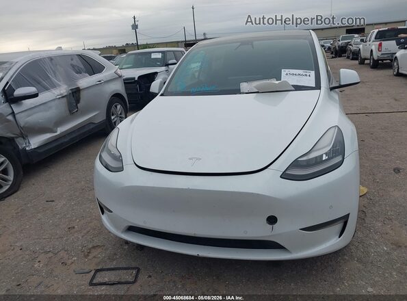 5YJYGDEE1LF032116 2020 TESLA MODEL Y White Вид панелі приладів
