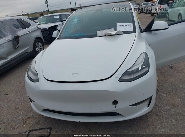 5YJYGDEE1LF032116 2020 TESLA MODEL Y White Вид ззаду