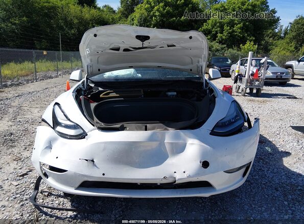 5YJYGDEE1MF063478 2021 TESLA MODEL Y White Вид щитка приладів