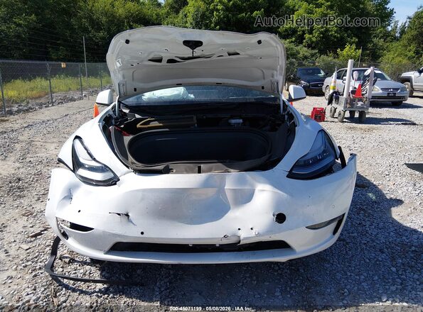5YJYGDEE1MF063478 2021 TESLA MODEL Y White Вид спереду
