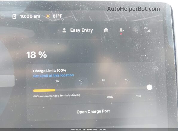 5YJYGDEE1MF141659 2021 TESLA MODEL Y Blue 