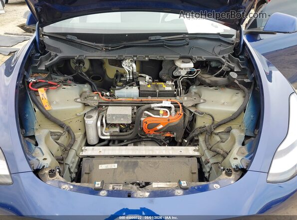 5YJYGDEE1MF141659 2021 TESLA MODEL Y Blue Rear view