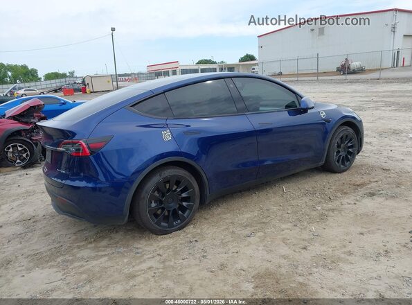 5YJYGDEE1MF141659 2021 TESLA MODEL Y Blue Rear right
