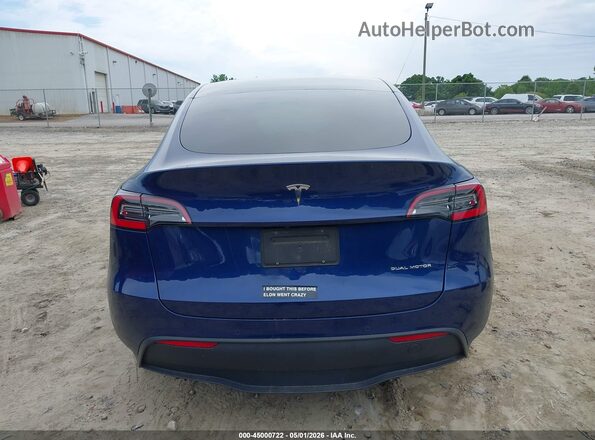 5YJYGDEE1MF141659 2021 TESLA MODEL Y Blue 