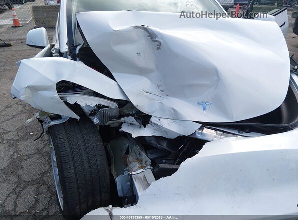 5YJYGDEE1MF208180 2021 TESLA MODEL Y White Front view
