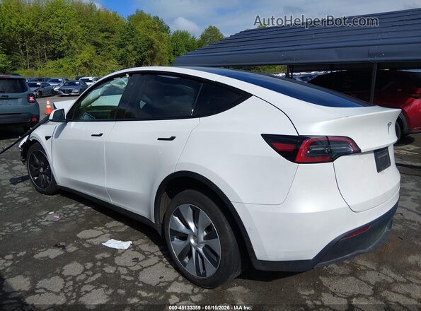 5YJYGDEE1MF208180 2021 TESLA MODEL Y White Rear left