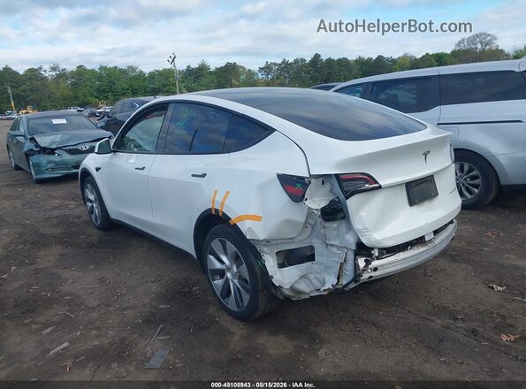 5YJYGDEE1MF278388 2021 TESLA MODEL Y White Rear left