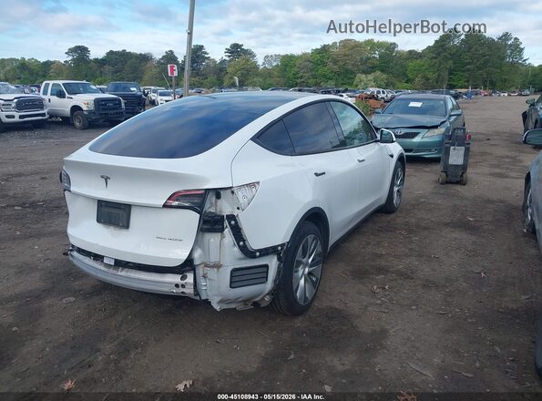 5YJYGDEE1MF278388 2021 TESLA MODEL Y White Rear right
