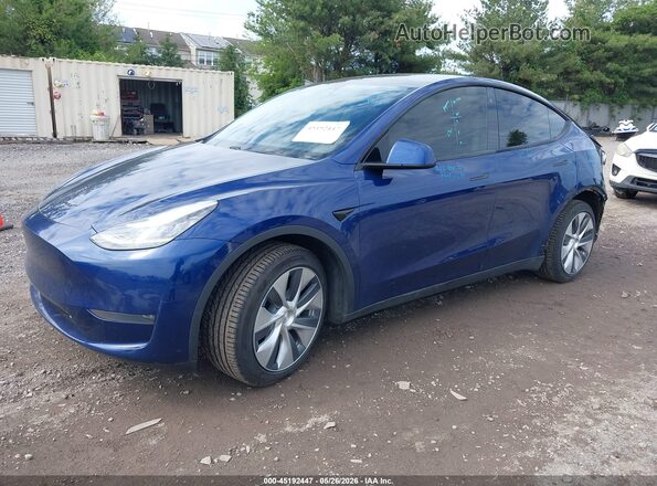 5YJYGDEE2LF043044 2020 TESLA MODEL Y Blue Vista tres cuartos delantera izquierda